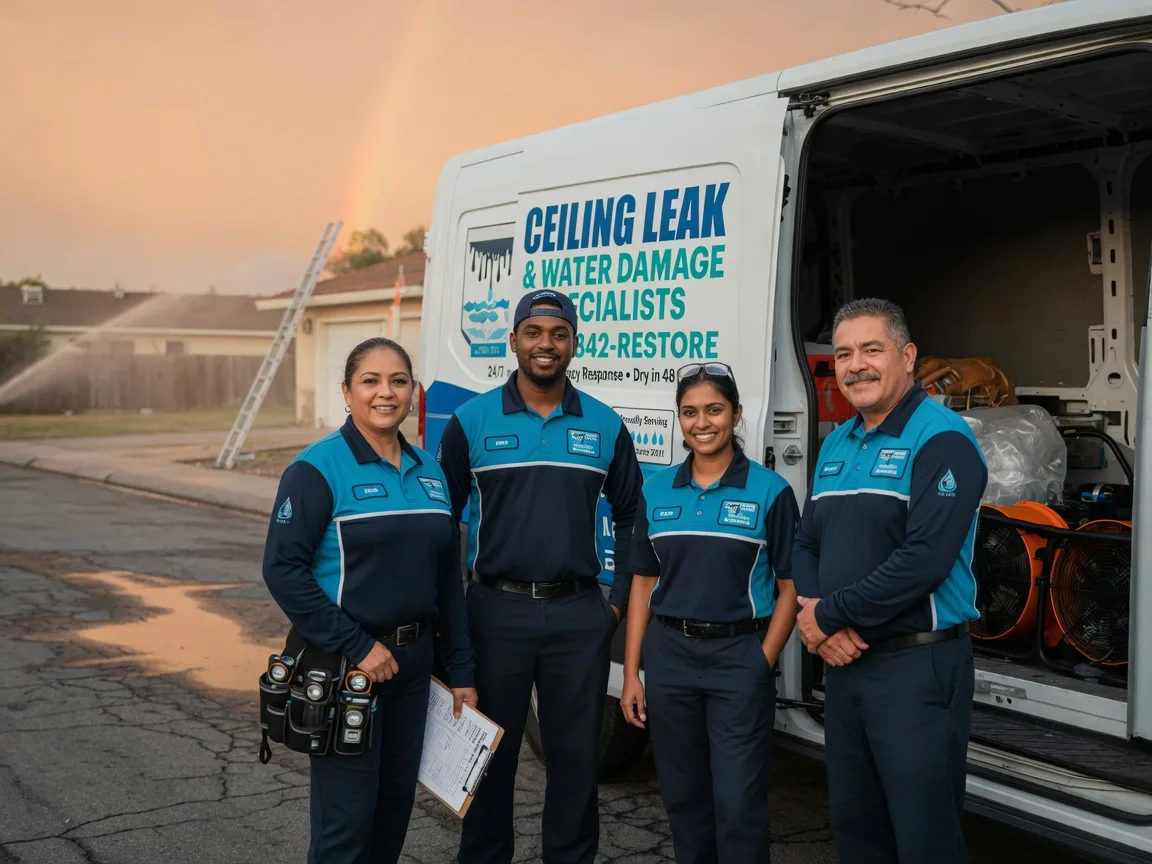 Ceiling Leak Cleanup company in Cockeysville, MD